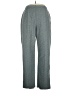 Halmode 100% Polyester Chevron-herringbone Gray Casual Pants Size 14 - photo 1