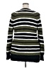 Derek Heart 100% Acrylic Stripes Green Pullover Sweater Size 2X - photo 2
