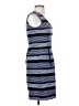 Madewell Stripes Blue Casual Dress Size XS - photo 4