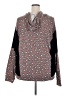 Sew in Love Animal Print Brown Pullover Sweater Size 2X - photo 2