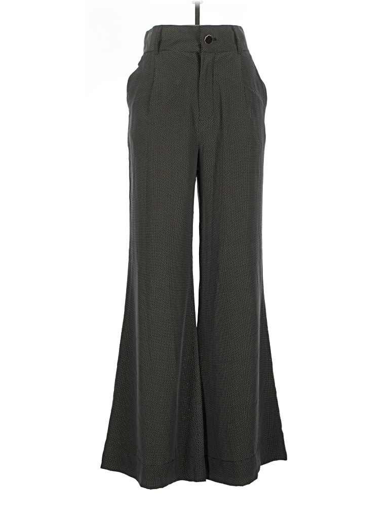 Pre-owned Corey Lynn Calter Silk Pants In Gray
