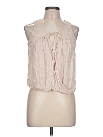En Creme Sleeveless Blouse (view 1)