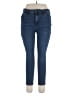 Flawless Solid Blue Jeans Size 14 (petite) - photo 1