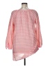 J.Crew Pink Long Sleeve Blouse Size XL - photo 2