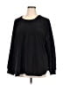 Carole Hochman 100% Polyester Black Sweatshirt Size 2X - photo 1
