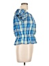 Unbranded Blue Short Sleeve Blouse Size L - photo 4