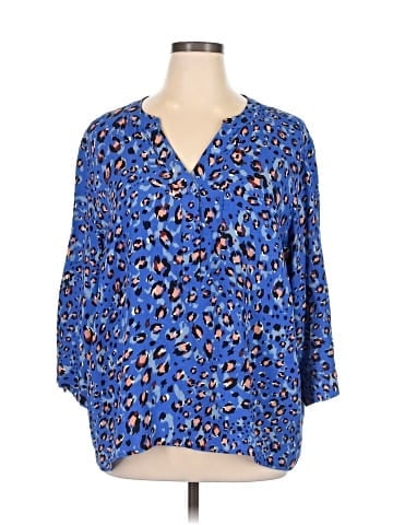 For The Republic 3/4 Sleeve Blouse (view 1)