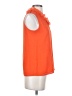 J.Crew 100% Silk Orange Sleeveless Silk Top Size 0 - photo 4