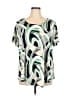 Lavish Green Short Sleeve Top Size 2X - photo 1