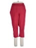 Westbound Solid Red Active Pants Size 16w - photo 1
