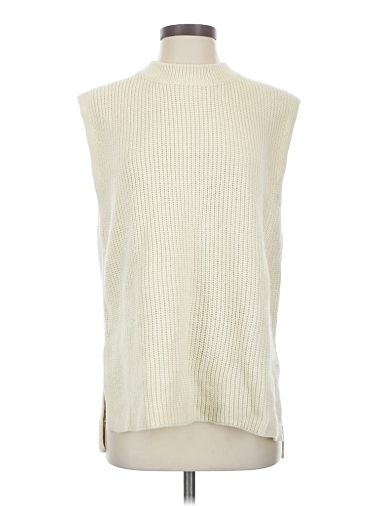 Pre-owned &merci Sweater Vest In White