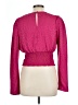 WAYF Pink Long Sleeve Blouse Size L - photo 2