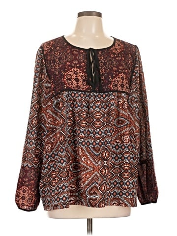 Sanctuary Long Sleeve Blouse (view 1)