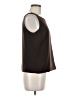 Amanda Smith 100% Polyester Brown Sleeveless Blouse Size 8 - photo 4