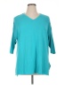 Catherines 100% Acrylic Teal Pullover Sweater Size 0X - photo 1