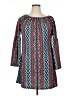 West Loop Argyle Blue Casual Dress Size XL - photo 1