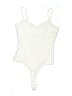 Elodie 100% Cotton Ivory Bodysuit Size S - photo 1