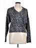 Freshman 1996 100% Polyester Animal Print Black Pullover Sweater Size L - photo 1
