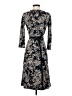 Ann Taylor LOFT 100% Polyester Paisley Black Cocktail Dress Size 0 - photo 2