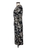 Ann Taylor LOFT 100% Polyester Paisley Black Cocktail Dress Size 0 - photo 5