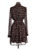 Shein Paisley Black Casual Dress Size L - photo 2