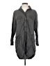 The Kooples 100% Lyocell Gray 3/4 Sleeve Button-Down Shirt Size XS - photo 1