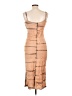 Cali Dreaming 100% Polyamide Tie-dye Tan Cocktail Dress Size L - photo 2