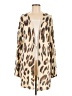 Unbranded 100% Polyester Tan Cardigan Size M - photo 1