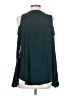 Jennifer Lopez Teal Sleeveless Blouse Size S - photo 2