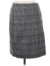 Calvin Klein Plaid Gray Formal Skirt Size 4 (petite) - photo 1