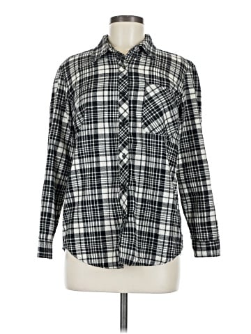 Cotton Express Long Sleeve Button-Down Shirt (view 1)