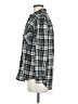 Cotton Express Plaid Black Long Sleeve Button-Down Shirt Size M - photo 5