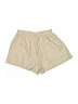 Unbranded 100% Polyester Solid Tan Khaki Shorts Size S - photo 2
