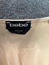 Bebe Metallic Ivory Cocktail Dress Size XS - photo 7