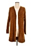 Ambiance Apparel 100% Polyester Brown Cardigan Size M - photo 1