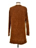 Ambiance Apparel 100% Polyester Brown Cardigan Size M - photo 2