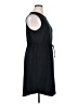 Westbound Solid Black Casual Dress Size XL - photo 4