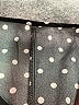 Unbranded 100% Polyester Polka Dots Black Casual Dress Size L - photo 7