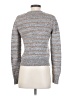 Free People Chevron-herringbone Silver Gray Pullover Sweater Size S (estimated) - photo 2