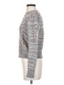 Free People Chevron-herringbone Silver Gray Pullover Sweater Size S (estimated) - photo 5
