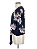 LUQ Blue 3/4 Sleeve Blouse Size XS - photo 5