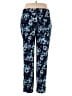 Ann Taylor Print Blue Casual Pants Size 8 - photo 2