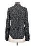 Ann Taylor Polka Dots Black Long Sleeve Blouse Size S - photo 2