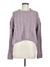 Pink Rose Purple Pullover Sweater Size M - photo 1