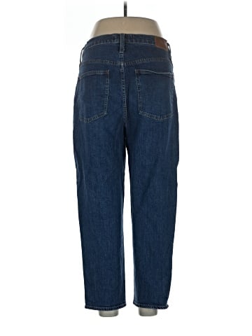 Madewell Tapered Jeans in Bellclaire Wash (view 2)