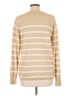 Croft & Barrow Stripes Tan Pullover Sweater Size L - photo 2