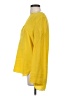 BCBGMAXAZRIA 100% Silk Yellow Long Sleeve Silk Top Size S - photo 5