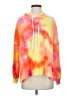 Pink Lily Tie-dye Orange Pullover Hoodie Size S - photo 1
