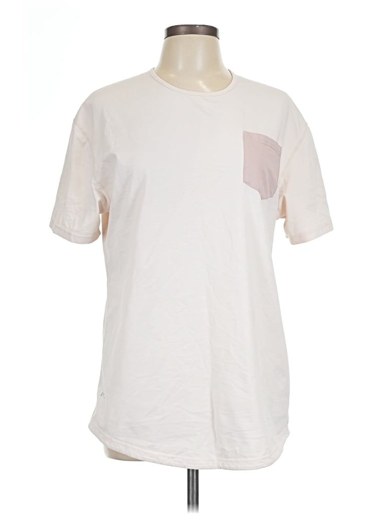 Pre-owned Bylt Short Sleeve T-shirt In White