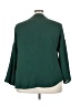 Unbranded 100% Polyester Green 3/4 Sleeve Blouse Size 3X - photo 2